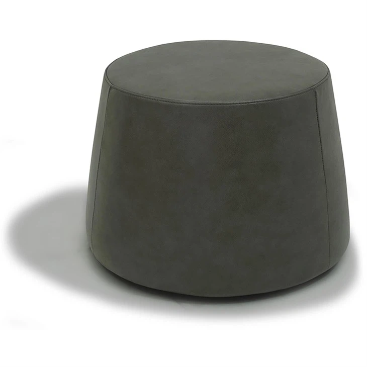 Small Black Ottoman